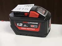 18 volt accu milwaukee m18 hb12 12.0 ah - afbeelding 1 van  2