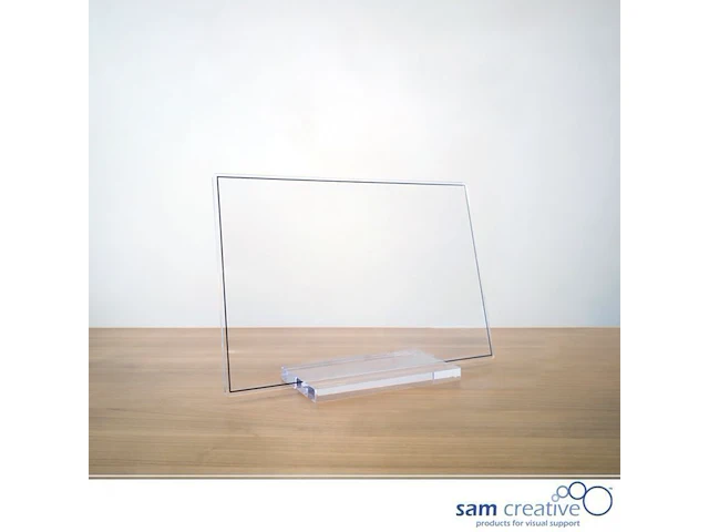 18 whiteboard desk series transparent 45x60 cm sam creative, wbdse200034 - afbeelding 1 van  3