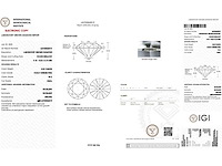 18 witgouden ring met 3,02 crt. diamant - afbeelding 2 van  6