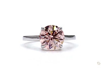 18 witgouden ring met 3,02 crt. diamant - afbeelding 5 van  6