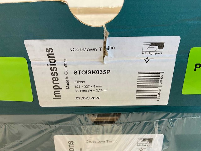 18,2m² krono impressions kliklaminaat crosstown traffic - afbeelding 8 van  9