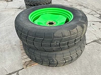 18.4r38 good year super traction radial banden met velg (2x) - afbeelding 9 van  13