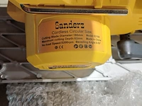 185mm circlezaag, sanderz, geel, 2025 - afbeelding 3 van  4