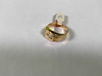 18karaats geelgouden ring - afbeelding 1 van  2