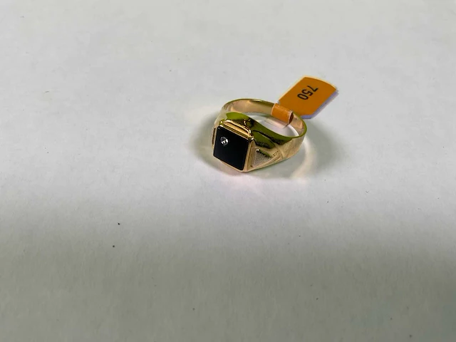 18karaats geelgouden ring - afbeelding 1 van  4