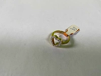 18karaats geelgouden ring - afbeelding 1 van  3