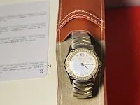 18kt gouden dames horloge - ebel sportwave diamanten model van €4900,00 - afbeelding 4 van  8