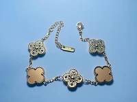 18kt gp alhambra armband - afbeelding 2 van  2