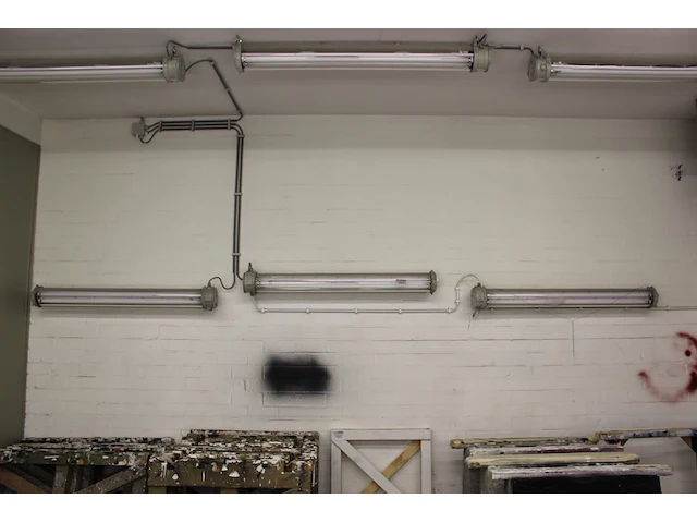 19 atx explosievrije tl-armaturen fld met lengte 135 cm aan wanden en plafond. let op! dient door uzelf ged... - afbeelding 1 van  3