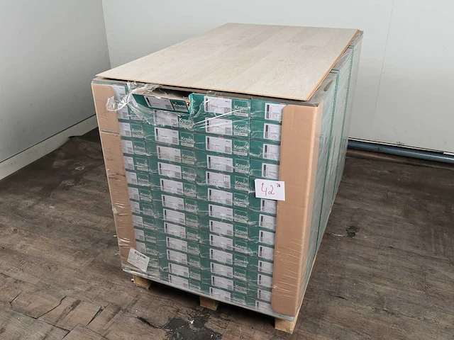 19 m2 laminaat plank - 1285 x 192 x 8 mm - afbeelding 4 van  4