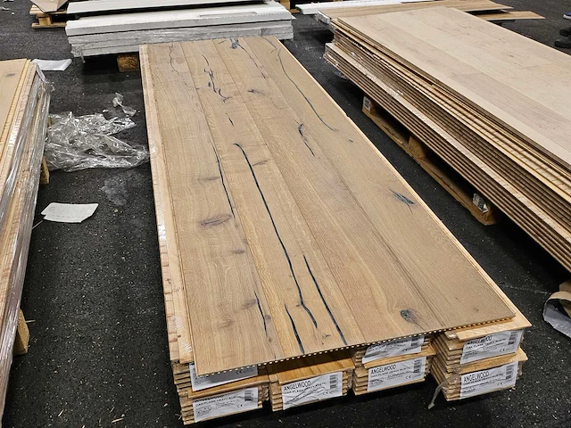 19 m2 parket eiken xl mutliplank - 2420 x 187 x 15 mm - afbeelding 3 van  3