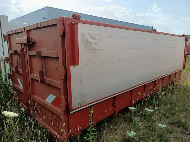 19 m3 haakarm afzetcontainer met milieu kleppen, buitenhuis, 2014 - afbeelding 5 van  9