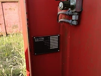 19 m3 haakarm afzetcontainer met milieu kleppen, buitenhuis, 2014 - afbeelding 8 van  9