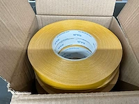19 mm x 50 m rol dubbelzijdig tape (8x) - afbeelding 2 van  3