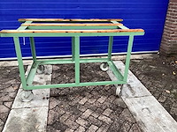 190x100x110 cm transportkar zwaarlast - afbeelding 2 van  4