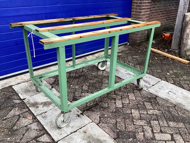 190x100x110 cm transportkar zwaarlast - afbeelding 3 van  4