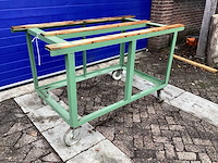 190x100x110 cm transportkar zwaarlast - afbeelding 3 van  4