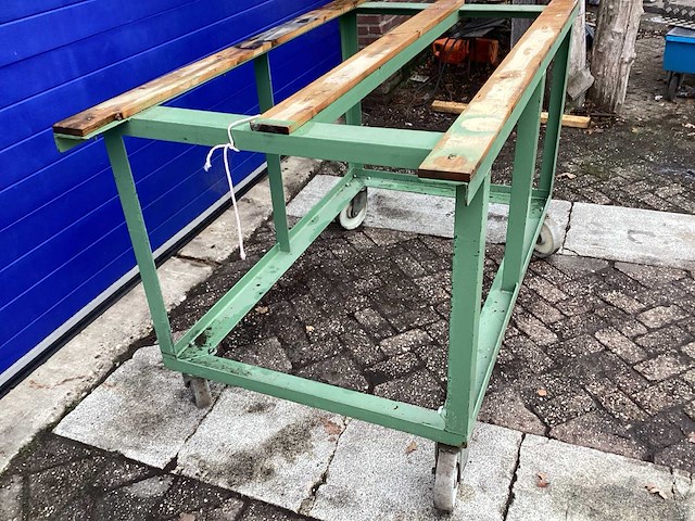 190x100x110 cm transportkar zwaarlast - afbeelding 4 van  4