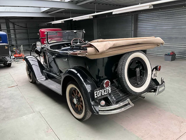 1929 marquette cabrio oldtimer - afbeelding 11 van  12