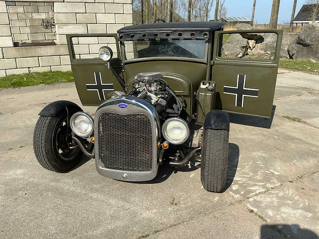 1930 ford hot rod a legervoertuig “v8” farmpro - afbeelding 4 van  26