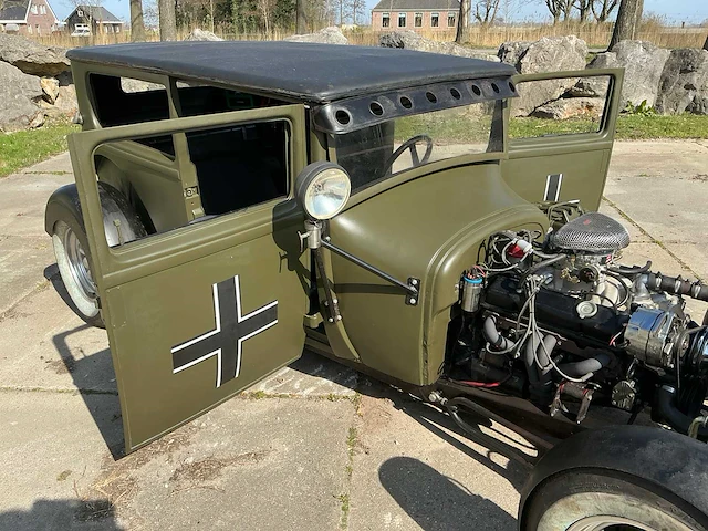 1930 ford hot rod a legervoertuig “v8” farmpro - afbeelding 6 van  26