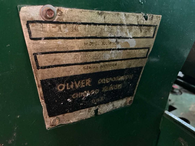 1934 oliver rupsbandtractor - afbeelding 9 van  22