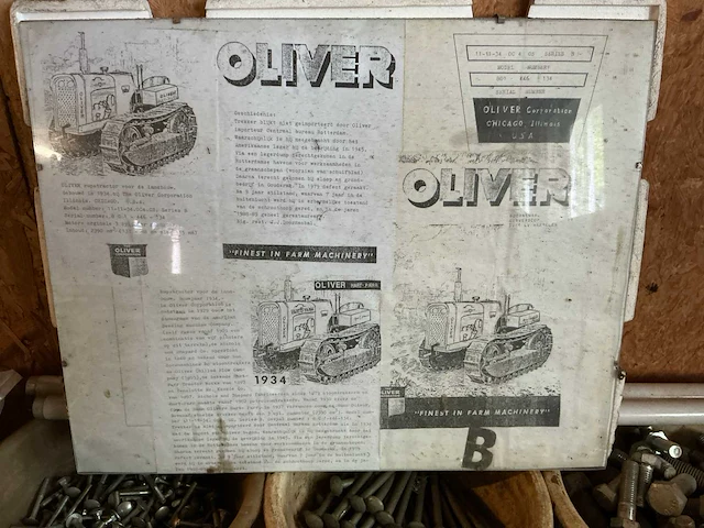 1934 oliver rupsbandtractor - afbeelding 13 van  22