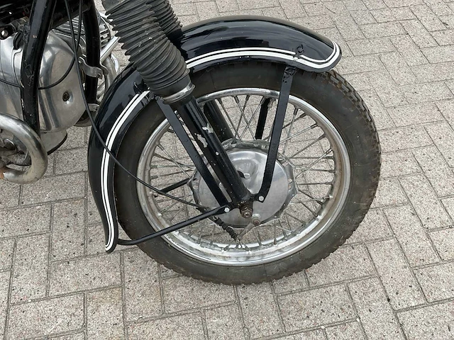 1937 bmw r61 motorfiets, “oldtimer” - afbeelding 2 van  17