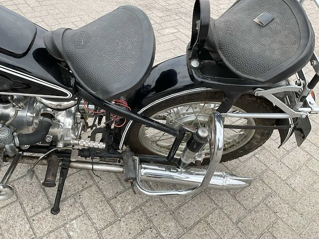 1937 bmw r61 motorfiets, “oldtimer” - afbeelding 4 van  17