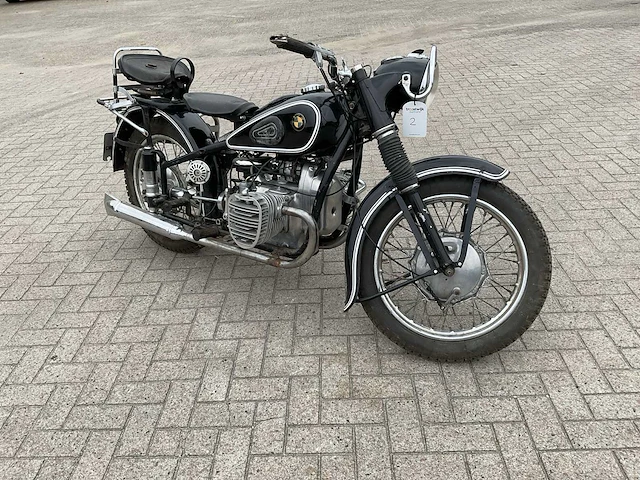 1937 bmw r61 motorfiets, “oldtimer” - afbeelding 10 van  17
