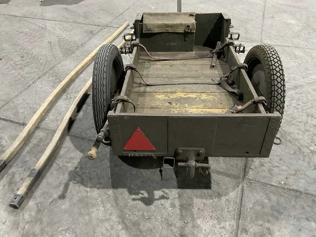 1940 thun munitiewagen handkar - afbeelding 1 van  9