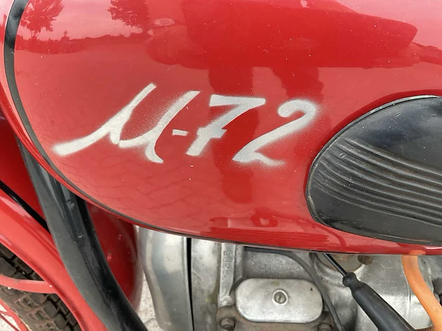 1942 dnepr m72 motorfiets met zijspan - afbeelding 10 van  19