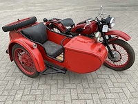 1942 dnepr m72 motorfiets met zijspan - afbeelding 12 van  19
