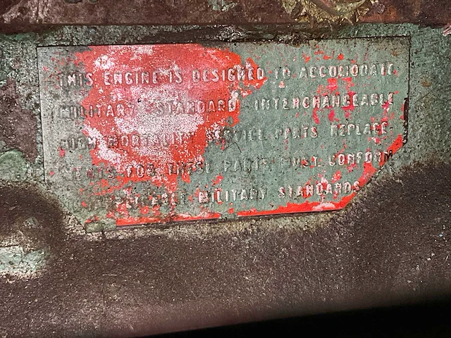 1943 us army petrol noodstroomaggregaat - afbeelding 14 van  14