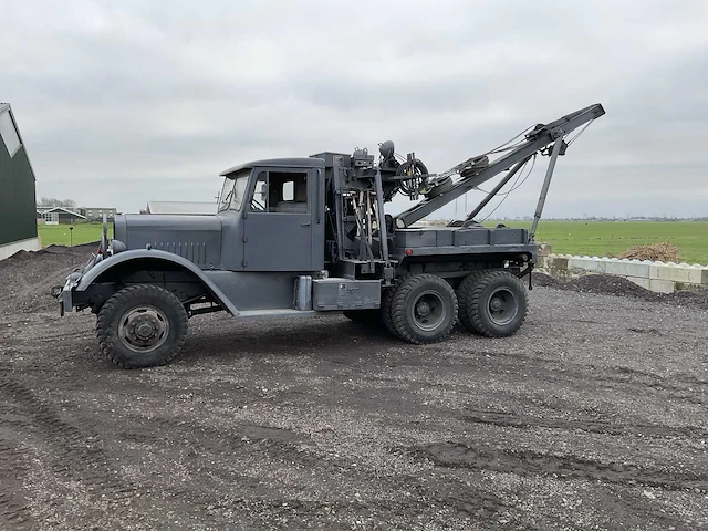 1943 ward la france m1a1 heavy wrecker legervoertuig - afbeelding 2 van  43