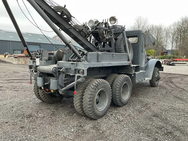 1943 ward la france m1a1 heavy wrecker legervoertuig - afbeelding 40 van  43