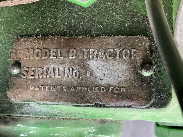 1945 john deere model b oldtimer tractor - afbeelding 19 van  21