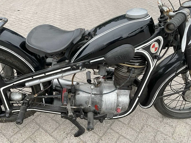 1947 emw r35 motorfiets - afbeelding 16 van  19