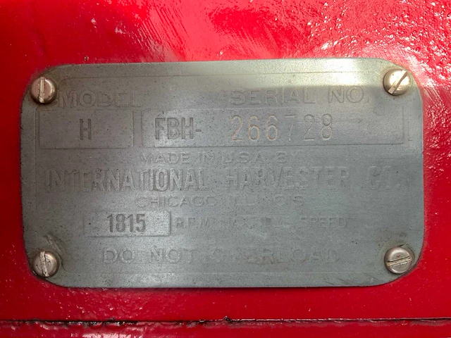 1947 mccormick farmall h oldtimer tractor - afbeelding 27 van  33