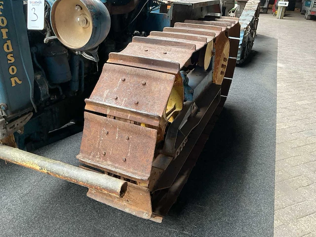 1949 fordson county crawler, e27n, p6 oldtimer tractor - afbeelding 5 van  21
