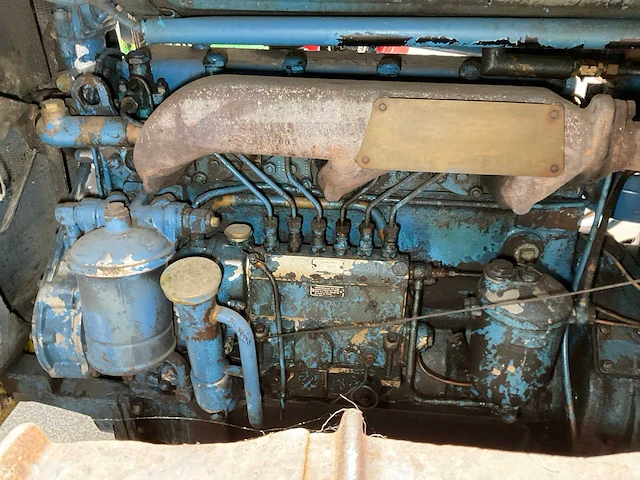 1949 fordson county crawler, e27n, p6 oldtimer tractor - afbeelding 11 van  21