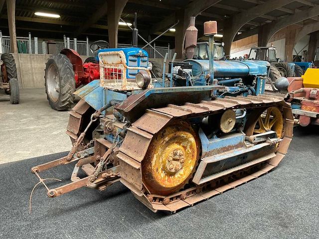 1949 fordson county crawler, e27n, p6 oldtimer tractor - afbeelding 15 van  21