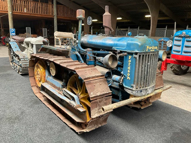 1949 fordson county crawler, e27n, p6 oldtimer tractor - afbeelding 16 van  21