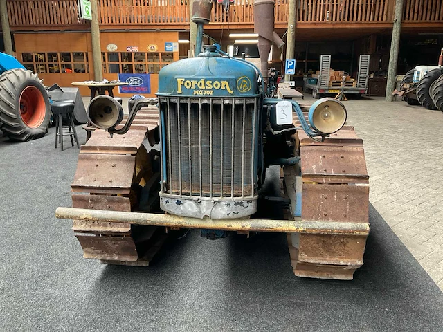 1949 fordson county crawler, e27n, p6 oldtimer tractor - afbeelding 17 van  21