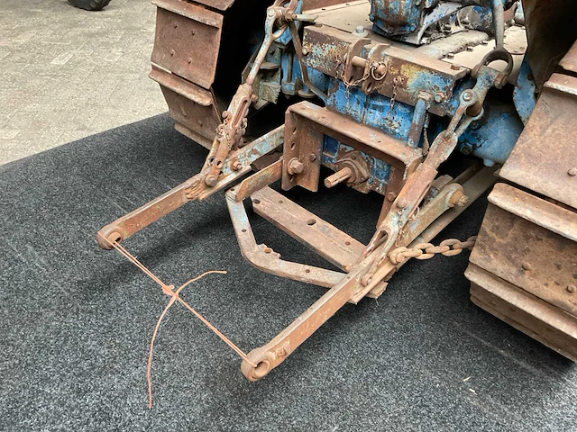 1949 fordson county crawler, e27n, p6 oldtimer tractor - afbeelding 21 van  21
