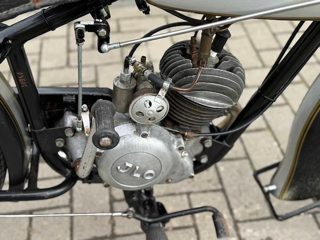 1950 bastert werke bielefeld 118cc motorfiets - afbeelding 2 van  13