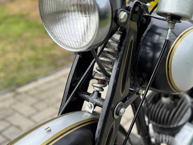 1950 bastert werke bielefeld 118cc motorfiets - afbeelding 4 van  13
