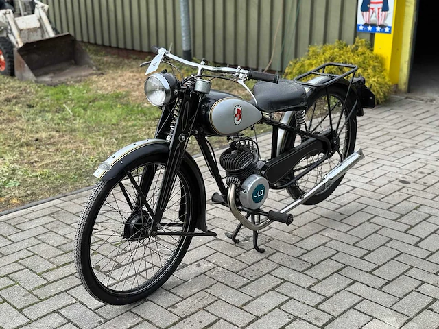 1950 bastert werke bielefeld 118cc motorfiets - afbeelding 1 van  13
