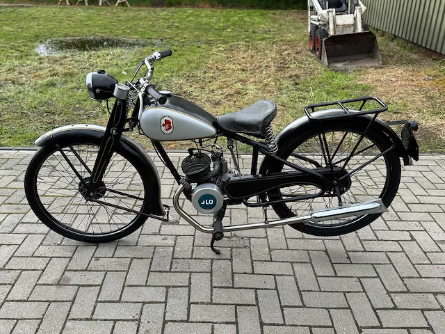 1950 bastert werke bielefeld 118cc motorfiets - afbeelding 6 van  13