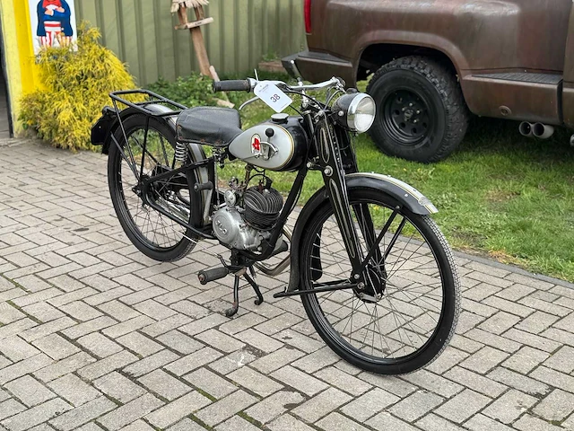 1950 bastert werke bielefeld 118cc motorfiets - afbeelding 11 van  13